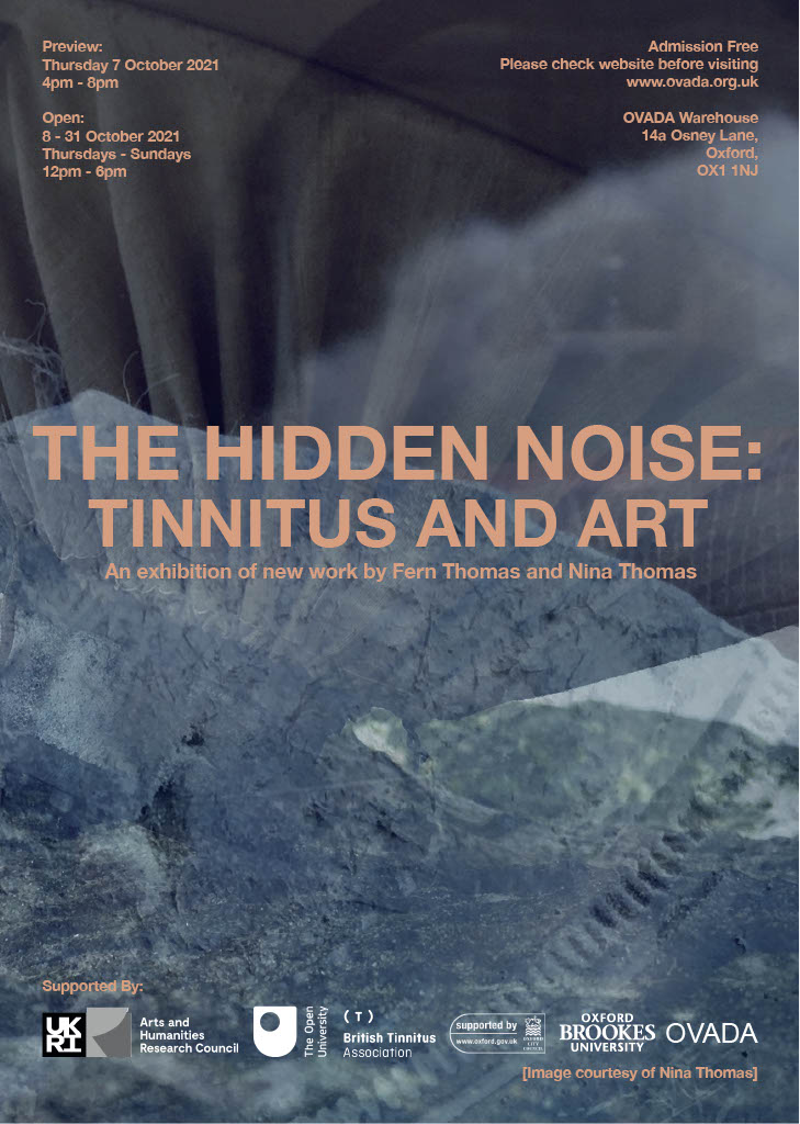 The Hidden Noise: Tinnitus and Art (poster) 08 - 31 October 2021